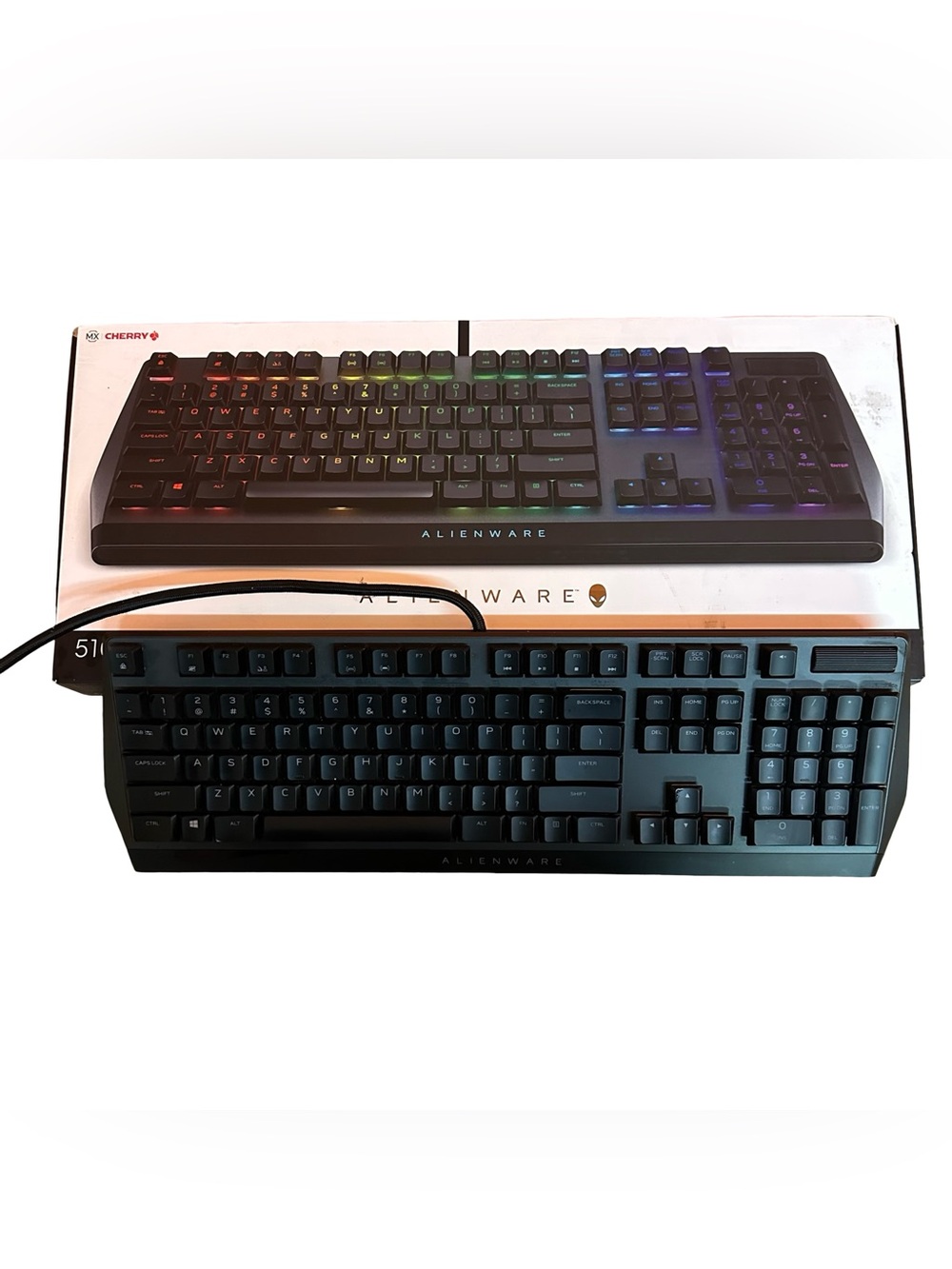 Alienware AW510K Dark — Low Profile RGB Gaming Keyboard